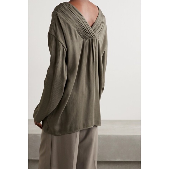 NWT TOVE MARNIE SILK CREPON TUNIC TOP SIZE 8 - Picture 2 of 11